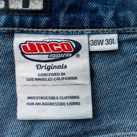 JNCO TWIN CANNON 26 WIDE LEG ULTRA BAGGY JEANS Depop