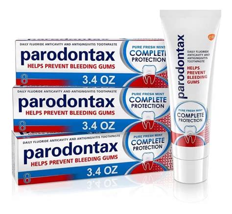 Pasta Dental Parodontax Protección Completa De Encías 3 Pack MercadoLibre