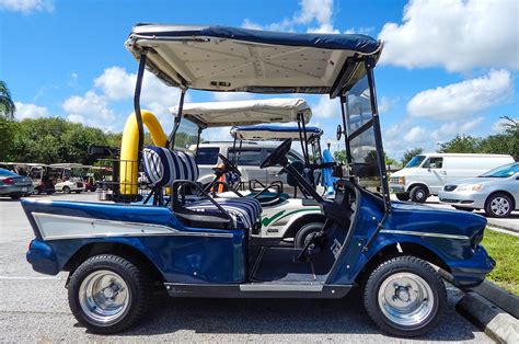 57 Chevy Golf Carts Sun City Center Photos