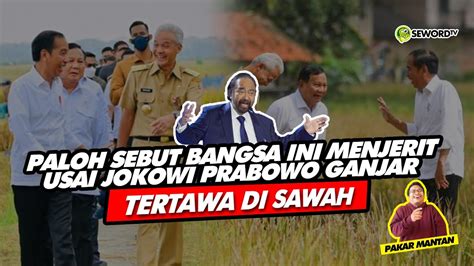 Alifurrahman PALOH SEBUT BANGSA INI MENJERIT USAI JOKOWI PRABOWO