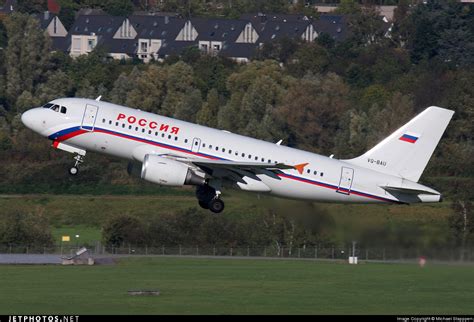 VQ BAU Airbus A319 112 Rossiya Airlines Michael Stappen JetPhotos