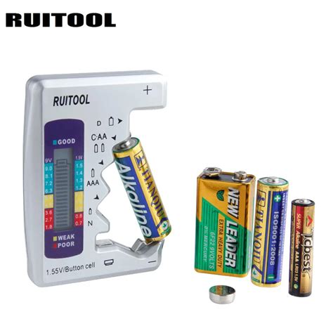 Digital Battery Tester Universal Battery Capacity Tester For Aa Aaa