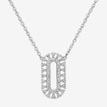 Sparkle Allure Cubic Zirconia Pure Silver Over Brass Inch Rolo