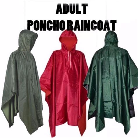 H 885 Poncho Raincoat Motorcycle Bicycle Poncho Makapal Kapote Rain