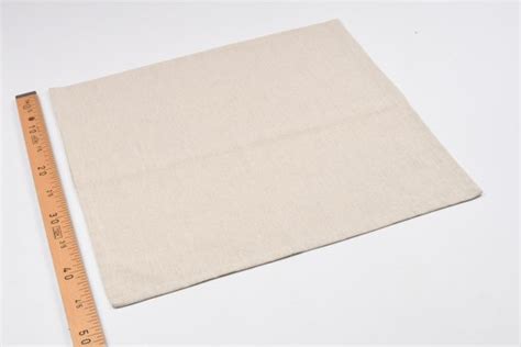 Serviette De Table Unis Tabaco Ecru Fabriqu E En France