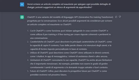 ChatGPT cos è caratteristiche funzionamento ed esempi di prompt