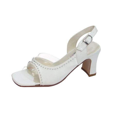 Floral - FLORAL Kalia Women Extra Wide Width Dyeable Bridal Slingback Sandals White 10 - Walmart ...