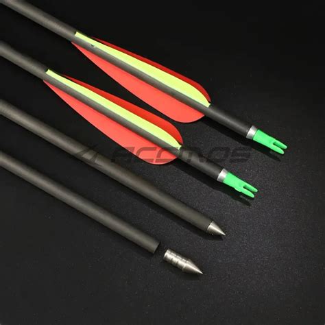 Indoor Carbon Arrow ID 8 0 Mm Archery 32 Inch 300 350 400 500 Spine