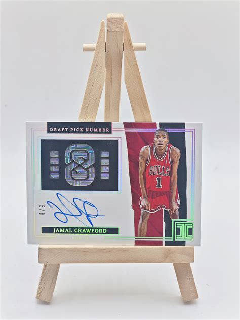 2021 22 Panini Impeccable Jamal Crawford 【qm拍卖】贾马尔 克劳福德 签字 数据签 58编 小真金