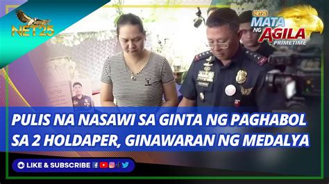 Chief Of Police Na Nasawi Sa Ginta Ng Paghabol Sa Holdaper Ginawaran