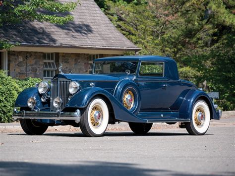 RM Sotheby S 1934 Packard Twelve 2 4 Passenger Coupe Hershey 2017