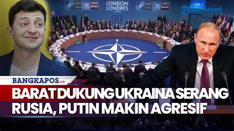 Barat Dukung Ukraina Serang Wilayah Rusia Putin Makin Agresif Hadapi