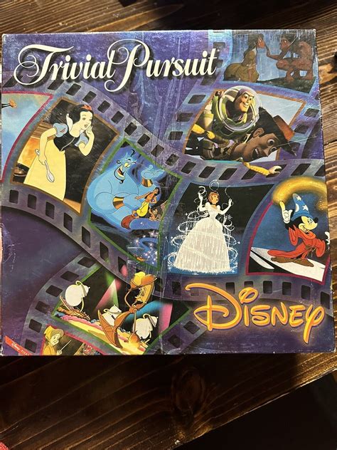 Vintage Trivial Pursuit Disney The Animated Picture Edition Complete