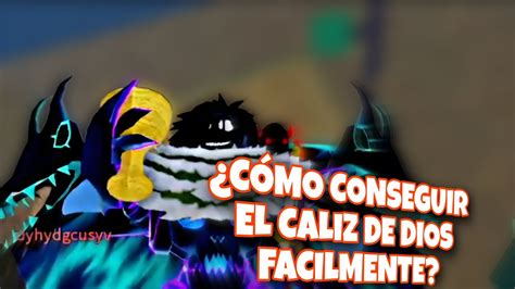 CÓMO CONSEGUIR EL CALIZ DE DIOS FACILMENTE EN BLOX FRUITS