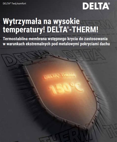 Dorken Delta Therm Plus M Membrana Dachowa Nowej Generacji Dostawa