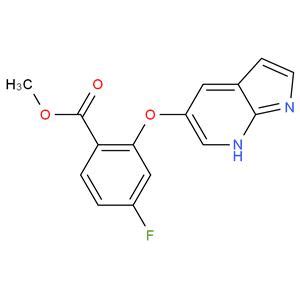 Methyl Fluoro H Pyrrolo B Pyridin Yloxy Benzoate