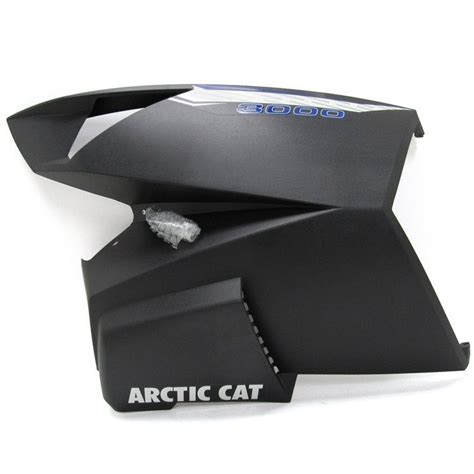 Genuine OEM Arctic Cat PANEL SIDE LH BLK W DECALS