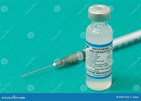 Diphtheriapertussistetanus Vaccine Editorial Stock Photo Image Of