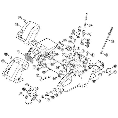 Genuine Stihl Av C Tank Housing Ghs