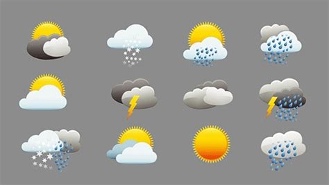 Free Animated Weather Icons Ae Project Titanui