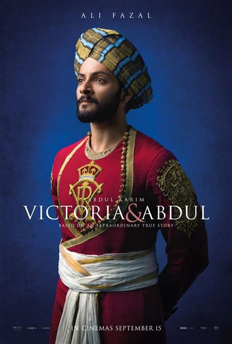 Ali Fazal as Abdul Karim in Victoria and Abdul - Poster Revealed ...