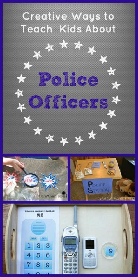 Police Officer Activities For Kids Community Helpers Preschool