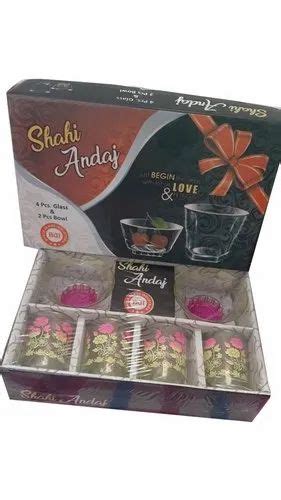 Round 6 Piece Glass Bowl Set For Home At Rs 85 Box In Firozabad ID