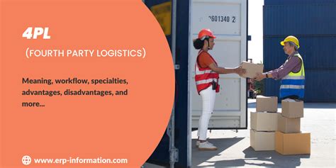 Pl Logistics Fourth Party Logistics Workflow And Specialties