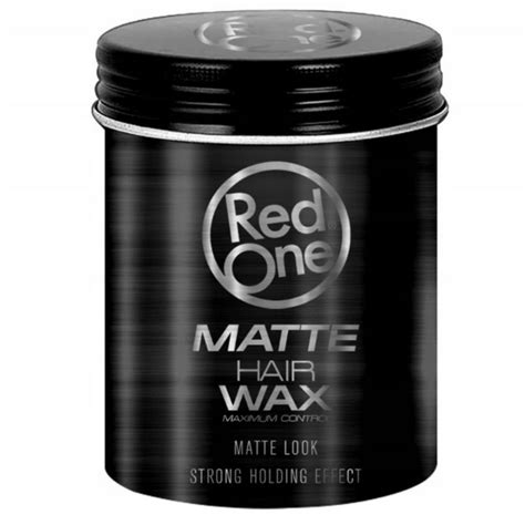 Red One Matte Hair Wax Black Wosk Do Włosów 100ml Sklep Empik