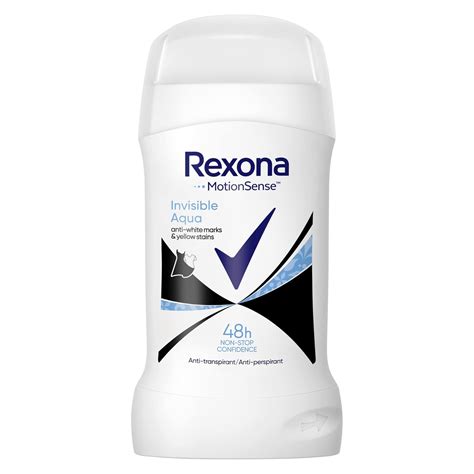 Rexona MotionSense Deo Stick Invisible Aqua Anti Transpirant Mit 48