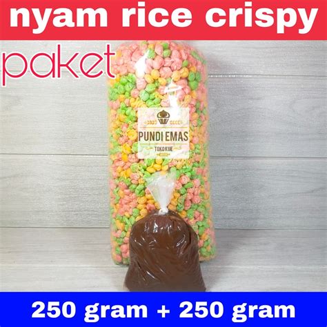 Jual Nyam Nyam Nyamnyam Rice Crispy 250gr Cokelat 250gr Shopee