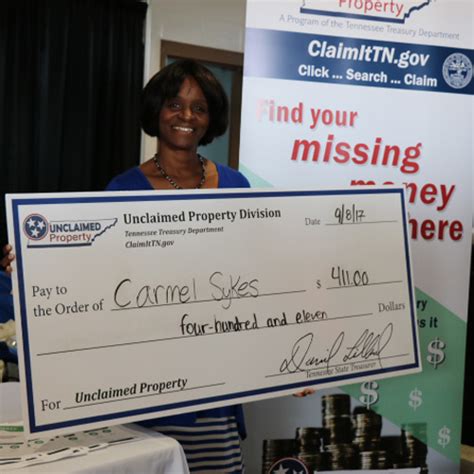 Find Your Missing Money Tennessees Unclaimed Property Program