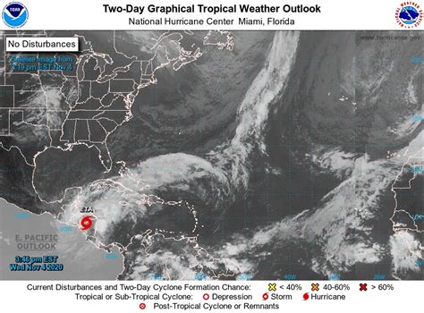 TORMENTA TROPICAL ETA A 200 KILÓMETROS DE PUERTO BARRIOS IZABAL CONRED