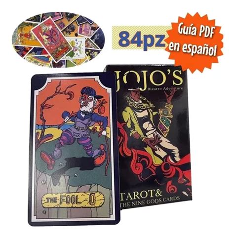 Tarot Jojo s Bizarre Adventure Mazo De 84 Cartas Envío gratis