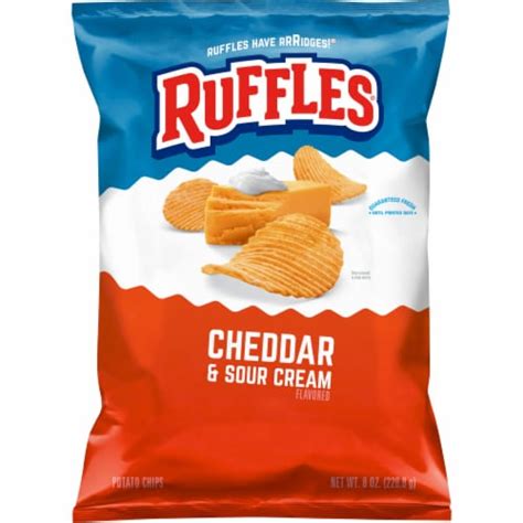 Ruffles Cheddar And Sour Cream Potato Chips 8 Oz Pick N Save