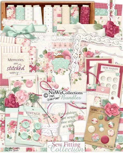 Fqb Sew Fitting Collection Nitwit Digital Kits Digital