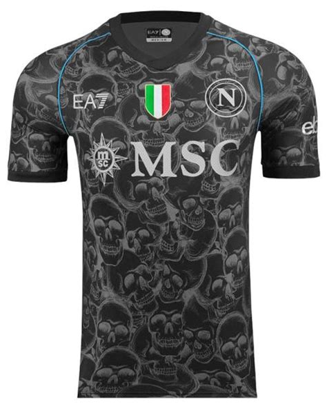 Napoli sulla nuova maglia ci sono i teschi ecco perché la Repubblica