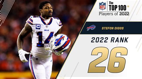 26 Stefon Diggs WR Bills Top 100 Players In 2022 YouTube