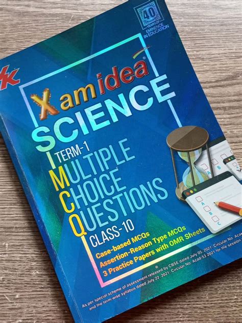 Textbooks CBSE Xam Idea Science Mcq Class10 Freeup