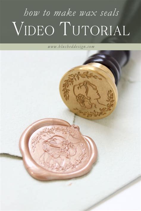 How To Use Wax Seals Wax Seal Tutorial Using A Glue Gun