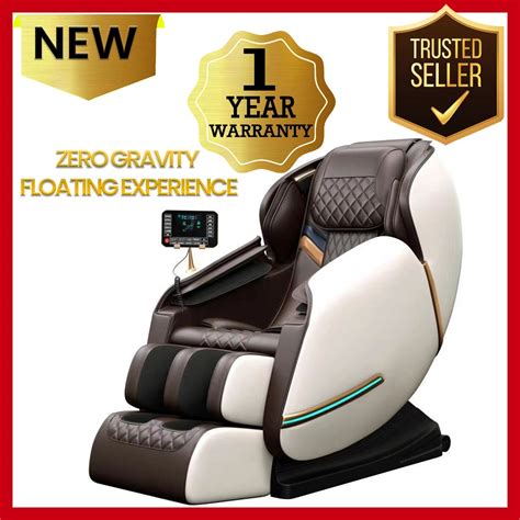 Flotti Apricot Kinetic Massage Chair Large Lcd Touch Screen With Sl Track Massage The Neck To