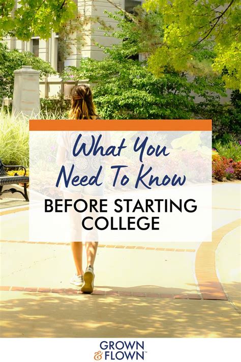 Seven Things I Wish I Had Known Before Freshman Year Of College