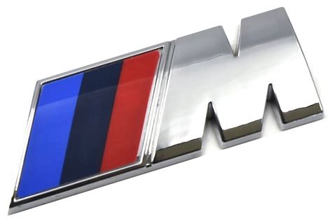 Bmw M Pakiet Emblemat Znaczek Logo Chrom Cm M Ch Za Z Z