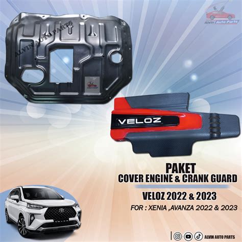 Jual PAKET CRANK GUARD DAN COVER ENGINE VELOZ 2022 2023 2024 Shopee