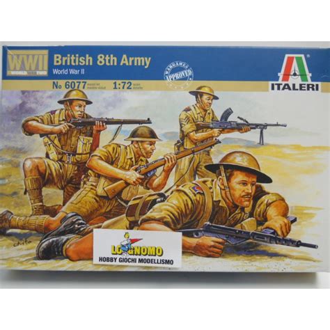 Italeri Art 6077 British 8th Army Fanteria Inglese In Africa 8a