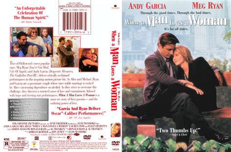 When A Man Loves A Woman (1994) R1 WS DVD COVER - DVDcover.Com