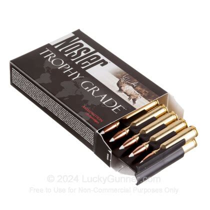 Premium Mm Rem Ammo For Sale Grain Accubond Pt Ammunition In