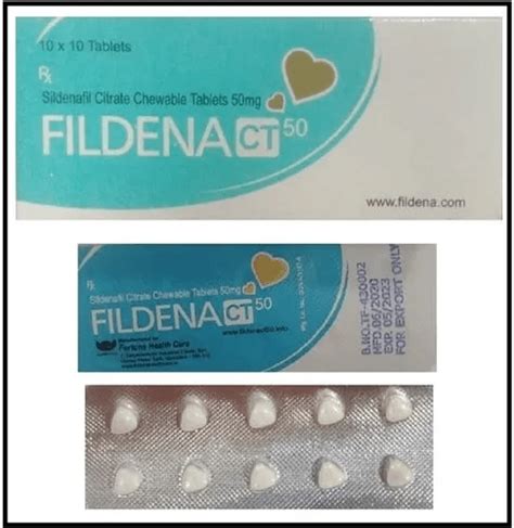 Sildenafil Citrate Chewable Tablets - SS Medex