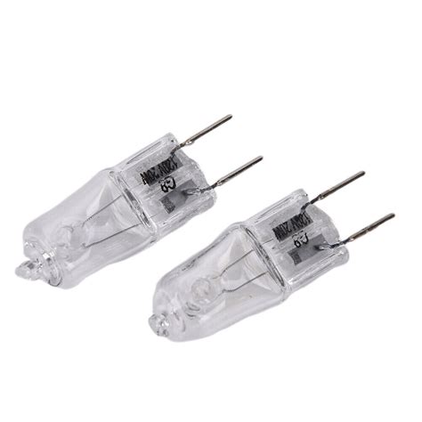 10pcs G8 120v 20w Halogen Light Lighting Lamp Bulb Volt G8 Pin Halogen Buy Z0 Ebay