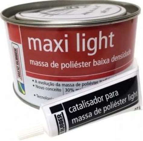 Massa De Poli Ster Maxi Light G Catalisador G Maxi Rubber